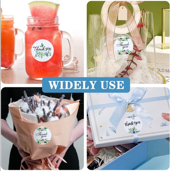 100 ~1.5β Thank You Boutique Stickers πππ 2 Rolls For $16 (Bundle & Save) - Picture 6 of 12